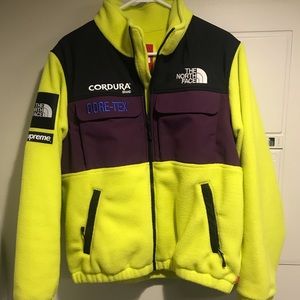 supreme x tnf fleece